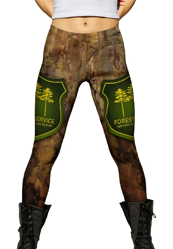 Sweet Lace Design Forest Service Brown Camo