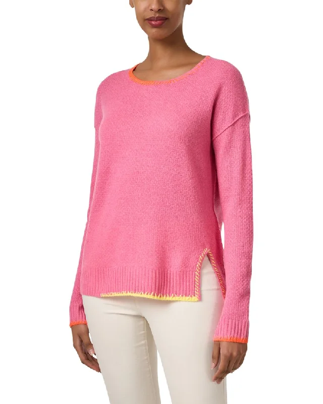 Retro Design Lisa Todd Stitch Cashmere Sweater