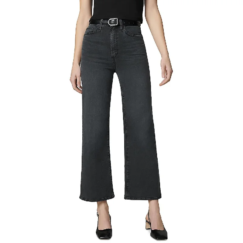 Elegant Style Joe's Womens High Rise Denim Wide Leg Jeans