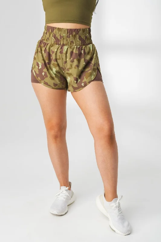 Floral Prints The Vista Short - Woodland