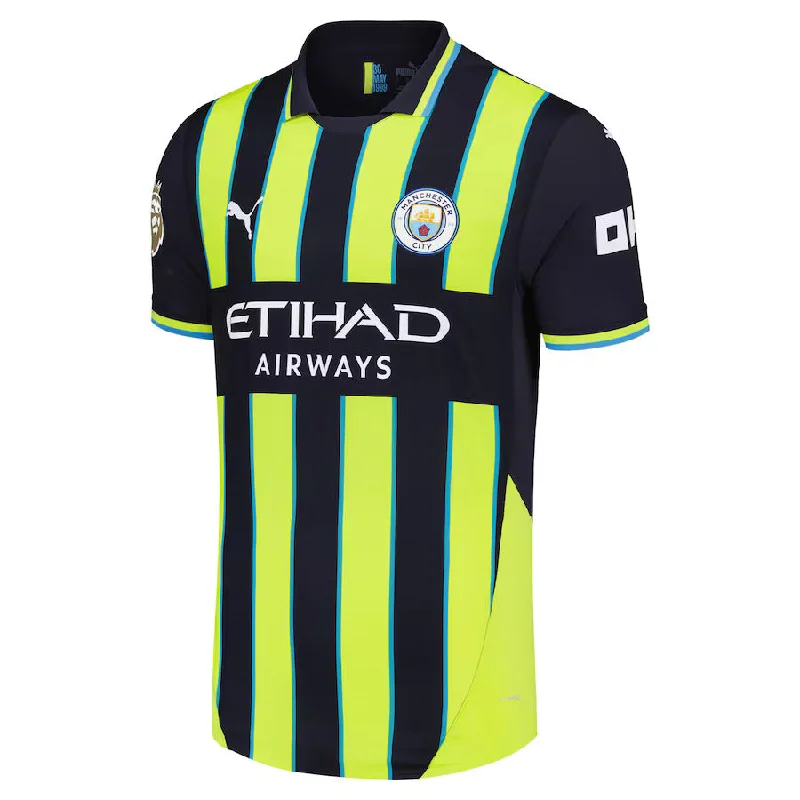 Mid-length Style Puma Men's Manchester City Authentic Away Jersey24/25