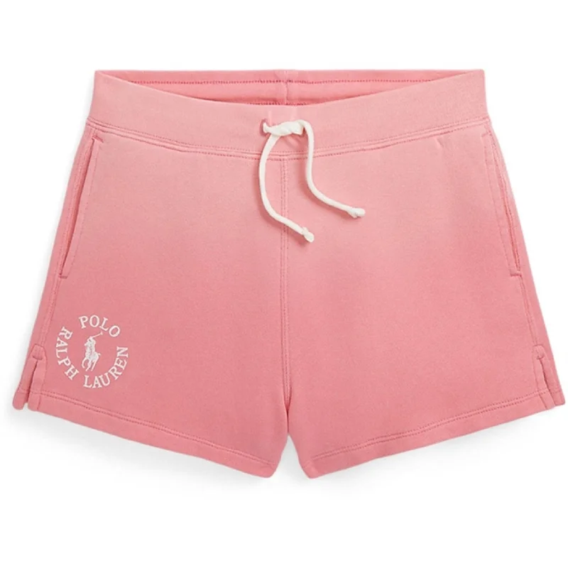 Comfortable down Polo Ralph Lauren Girl Athletic Shorts Ribbon Pink