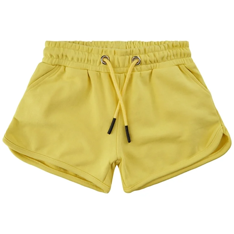 Street Sports Style The New Canary Yellow Chica Sweatshorts