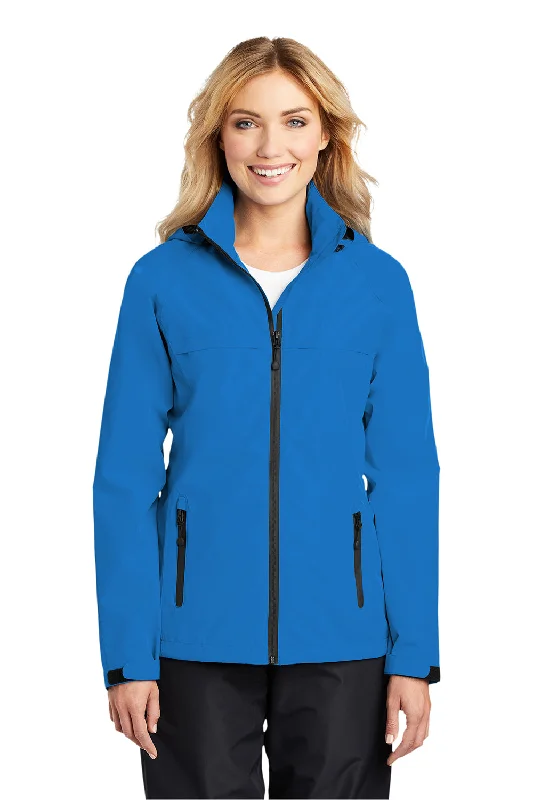 Fashionable sports Port Authority Womens Torrent Waterproof Full Zip Hooded Jacket - Direct Blue