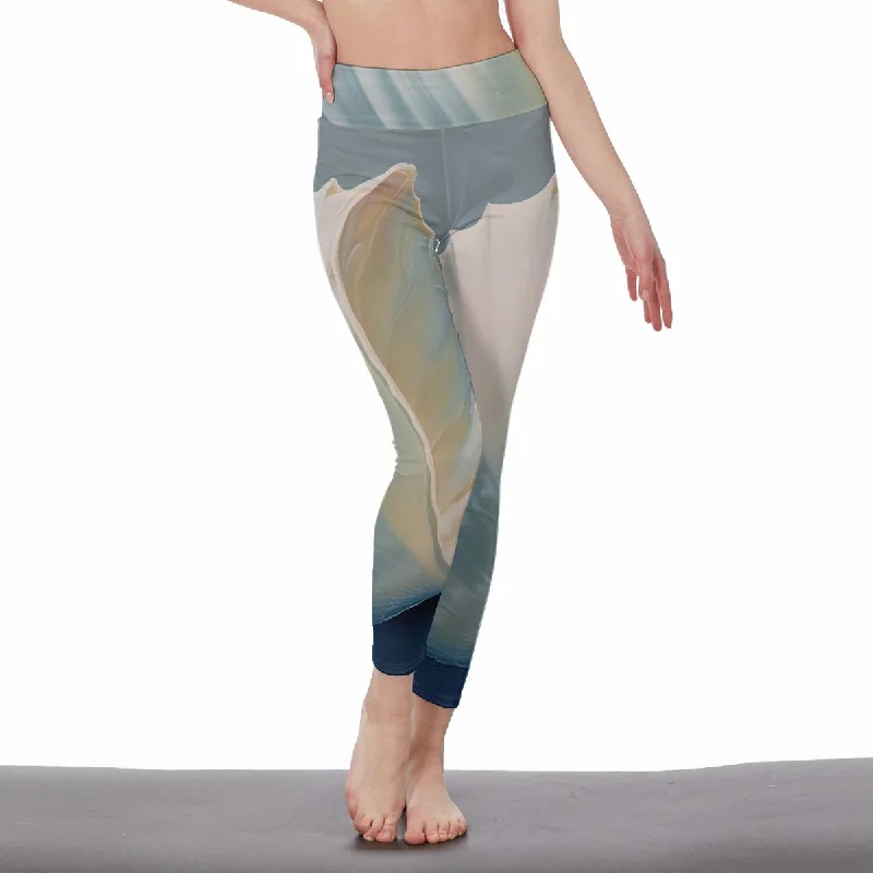 Printed pattern Ocean Walk | High Waist Leggings