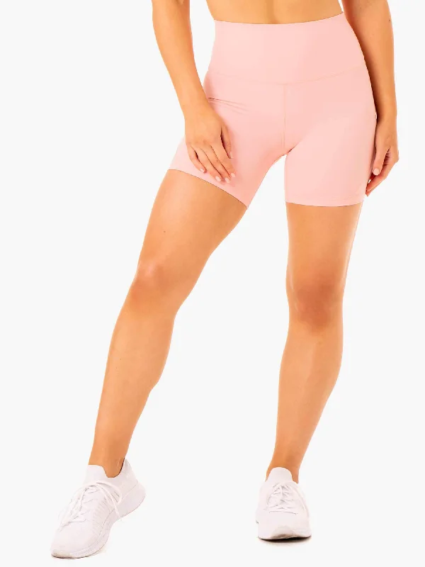 Sweet Soft Feeling NKD Align Shorts - Pink