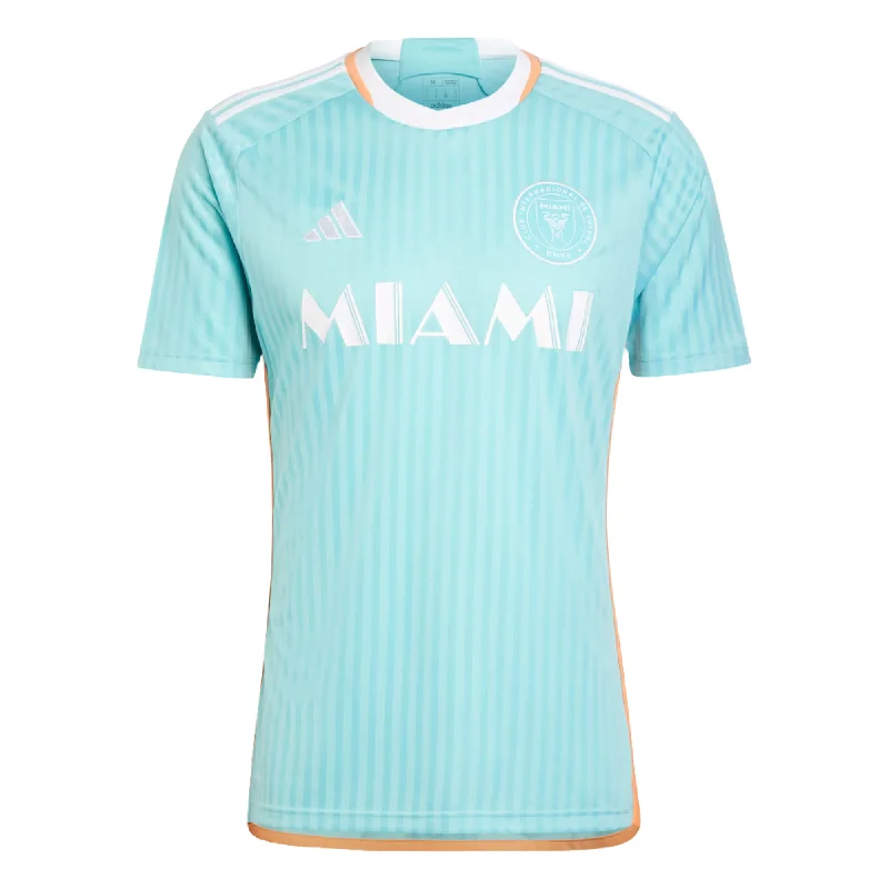 Street Style Suit Adidas Men's Inter Miami CF MESSI 3rd Jersey 2024