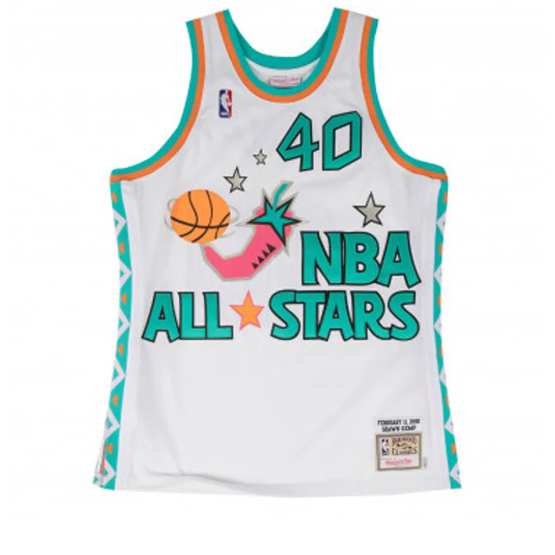 Alice style Mitchell & Ness Shawn Kemp Authentic Jersey 1996 All Star - White