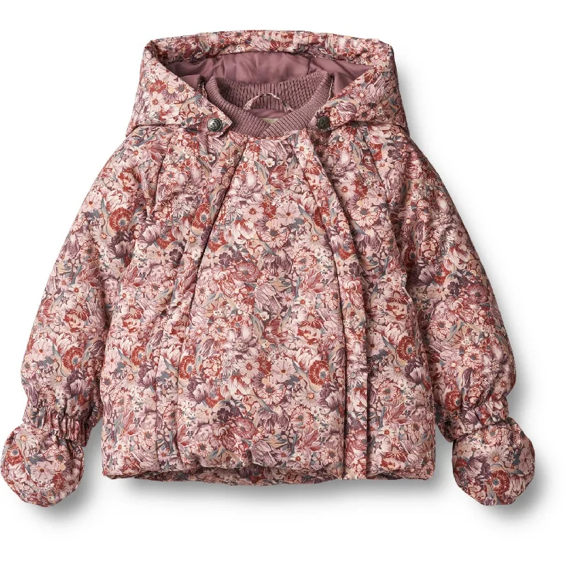 Sports Jacket Wheat Flowers In Plenty Puffer Jacket Morgen