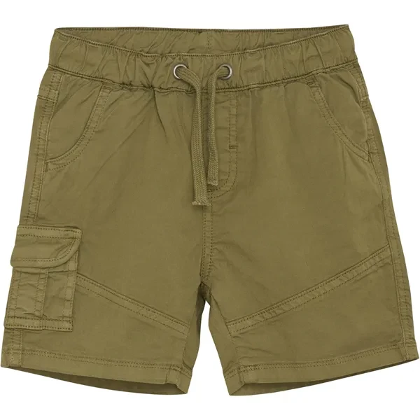 Sports outdoor style Minymo Olive Drab Shorts Twill