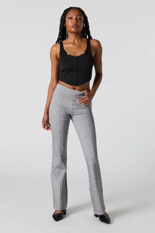 Sports Fitness Style Flare Dress Pant