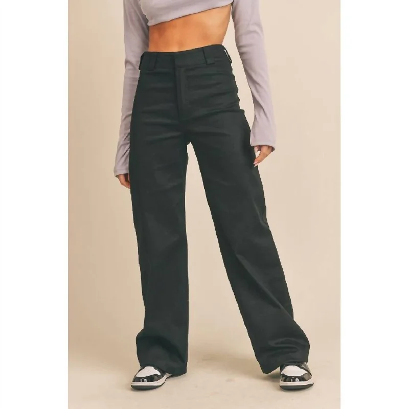 High waist design Cargo Pant In Teal