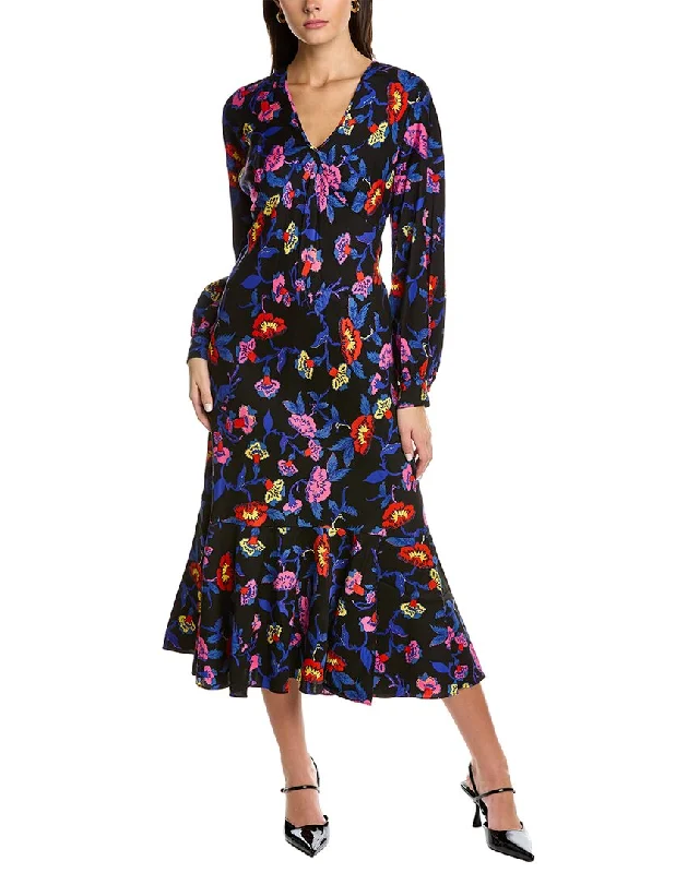 Trendy and versatile Diane von Furstenberg Luka Silk-Blend Dress