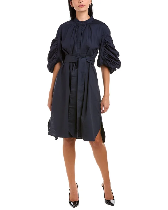 Party Wear Gracia Belted Shirtdress