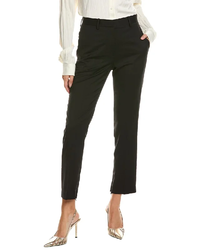 Sweet Chiffon Style Helmut Lang Wool Slim Pant