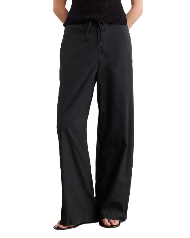 Sweet Soft Feeling Kai Pants In Jet Black