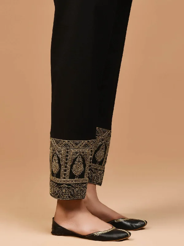 Design Perception Embroidered Cambric Trouser