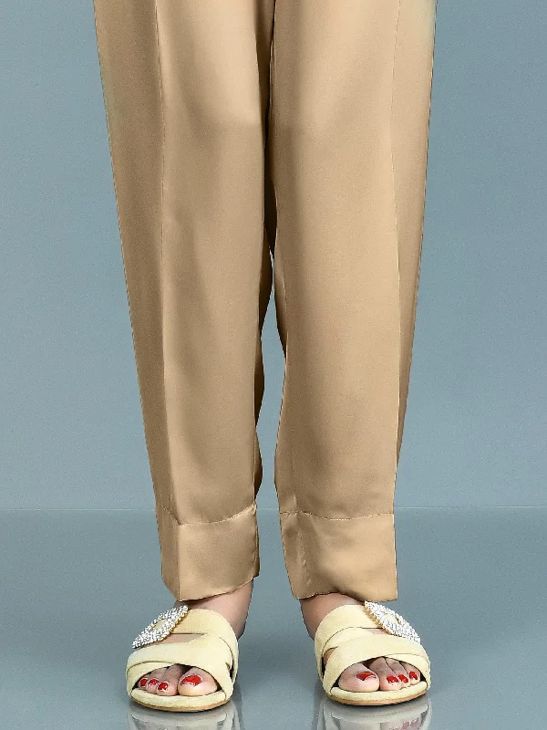 Sweet Student Style Silk Trousers