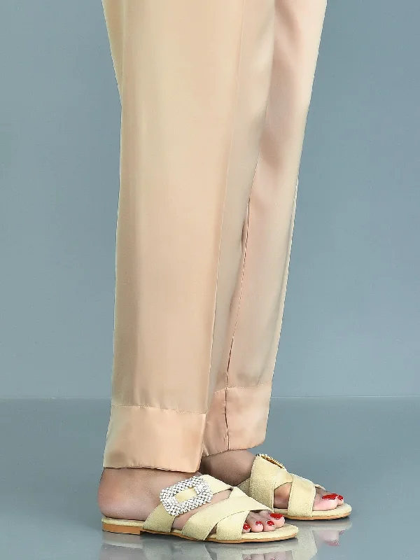 Retro Style Silk Trousers