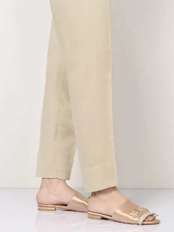 Stand-up collar design Cambric Trousers