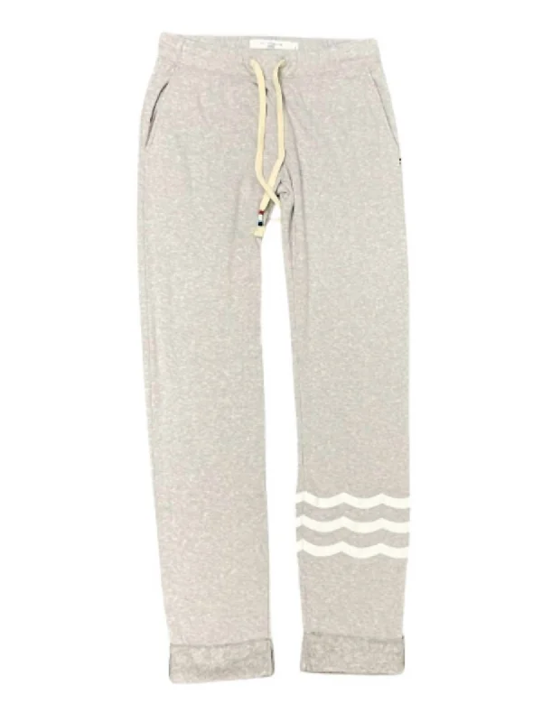 Comfortable down Sherpa Straight Leg Pant In Heather